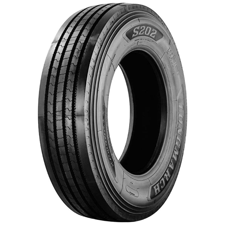 Pneu Longmarch S202 295/80 R22.5 Aro 22.5 152/149L 18PR TL Liso - LONGMARCH - 122963 - Clube da Borracha