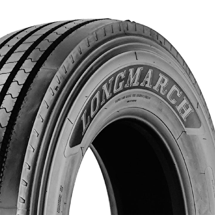 Pneu Longmarch S202 295/80 R22.5 Aro 22.5 152/149L 18PR TL Liso - LONGMARCH - 122963 - Clube da Borracha
