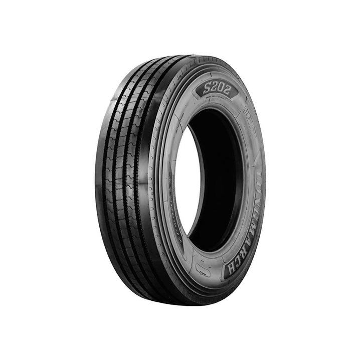 Pneu Longmarch S202 295/80 R22.5 Aro 22.5 152/149L 18PR TL Liso - LONGMARCH - 122963 - Clube da Borracha