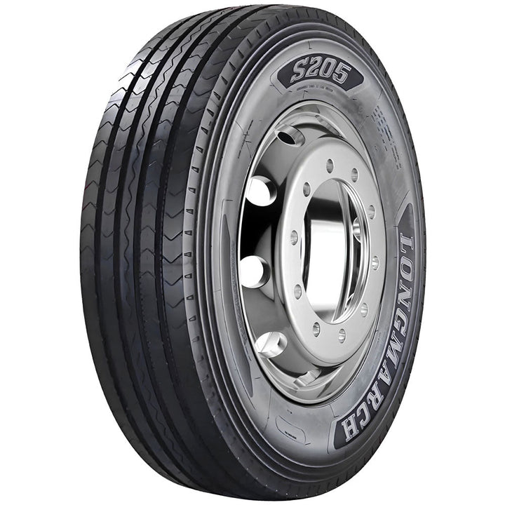 Pneu Longmarch S205 275/80 R22.5 Aro 22.5 147/144M 16PR Liso - LONGMARCH - 124230 - Clube da Borracha
