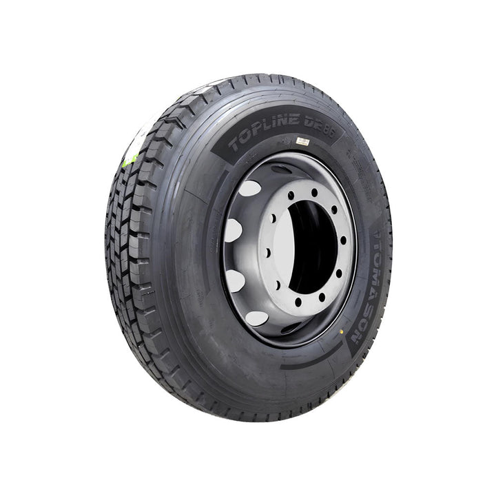 Pneu Tomason Topline DR86 295/80 R22.5 Aro 22.5 154/149M 18PR Borrachudo - TOMASON - 146463 - Clube da Borracha