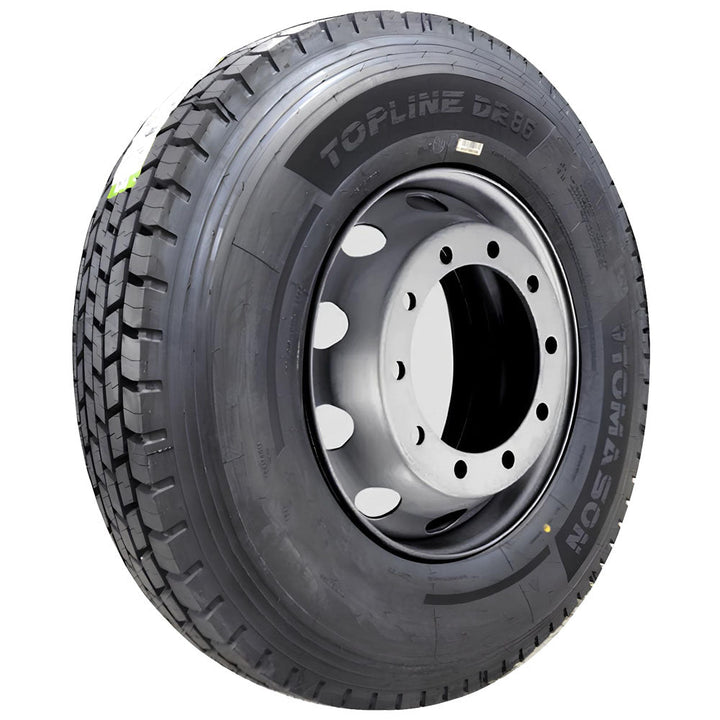 Pneu Tomason Topline DR86 295/80 R22.5 Aro 22.5 154/149M 18PR Borrachudo - TOMASON - 146463 - Clube da Borracha