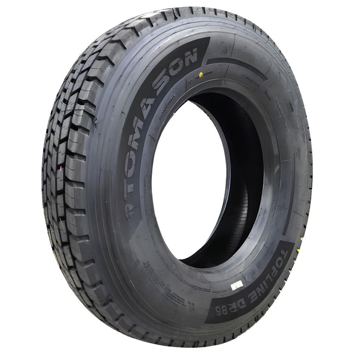 Pneu Tomason Topline DR86 295/80 R22.5 Aro 22.5 154/149M 18PR Borrachudo - TOMASON - 146463 - Clube da Borracha