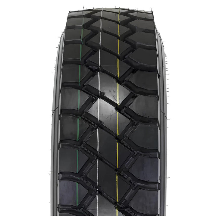 Pneu Xbri 295/80R22.5 Aro 22.5 Forza Block F1 152M 18PR Misto Borrachudo - XBRI - 154415 - Clube da Borracha