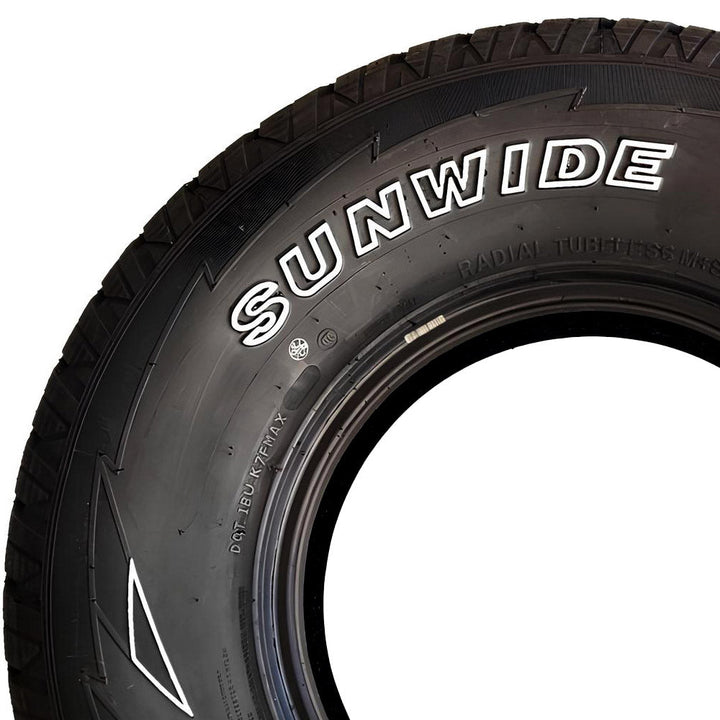 Pneu Sunwide Durevole A/T 265/75 R16 AT Aro 16 123/120S 10PR OWL LT - SUNWIDE - 156868 - Clube da Borracha