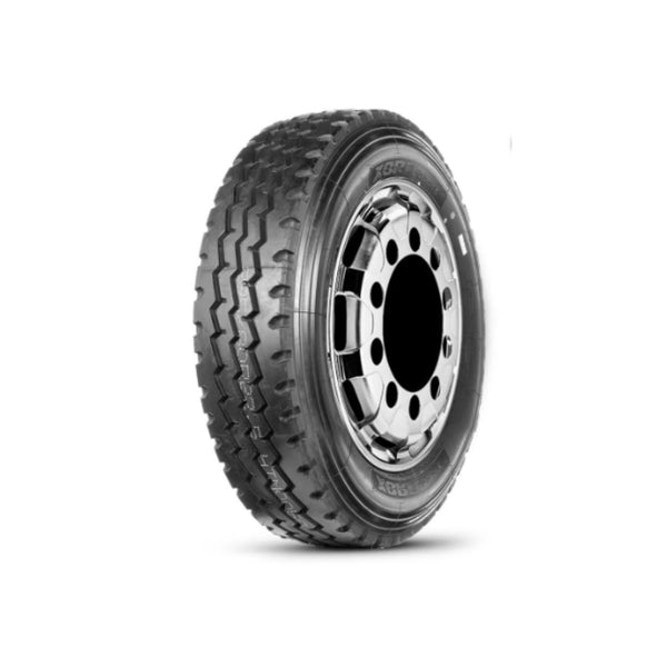 Pneu XBRI Ecomix F1 Aro 22.5 295/80R22.5 152/149L misto direcional - XBRI - 159514 - Clube da Borracha