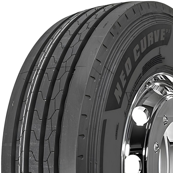 Pneu Xbri Neo Curve P1 295/80 R22.5 Aro 22.5 152/149M 18PR TL Liso - XBRI - 186694 - Clube da Borracha
