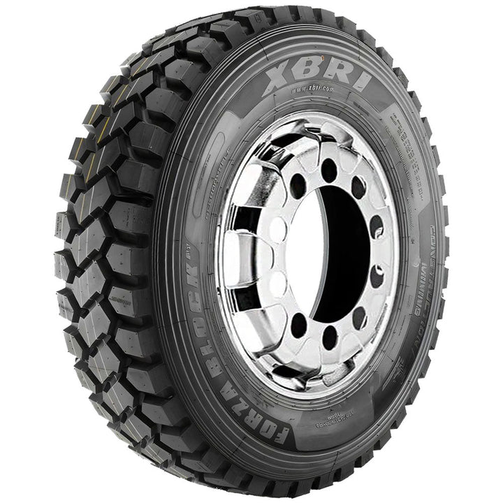 Pneu Xbri Forza Block P1 295/80 R22.5 Aro 22.5 152/149J 18PR Misto - XBRI - 186899 - Clube da Borracha