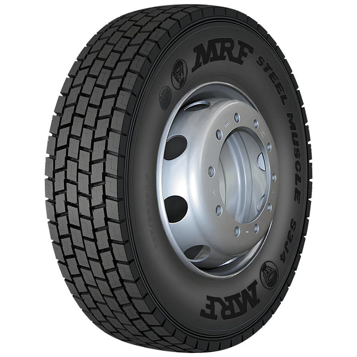 Pneu MRF Steel Muscle S3J4 295/80 R22.5 152/148K 16PR Borrachudo - MRF TYRES - 208639 - Clube da Borracha