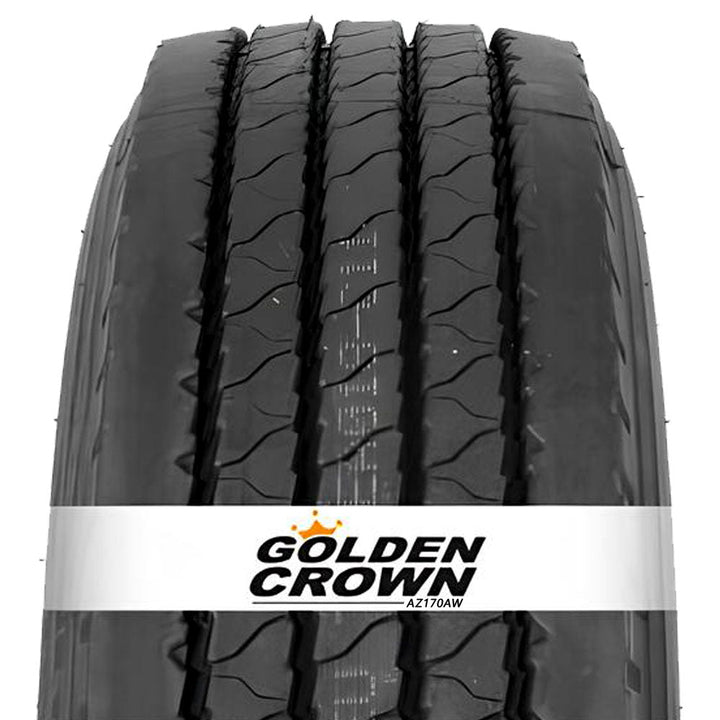 Pneu Golden Crown AZ170AW 215/75 R17.5 Aro 17.5 135/133J 16PR Liso - GOLDEN CROWN - 218464 - Clube da Borracha